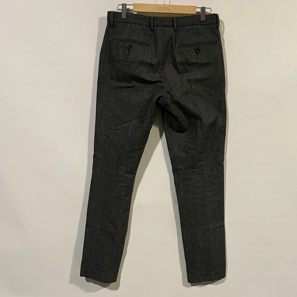 Men's Charcoal Gray Dress Pants